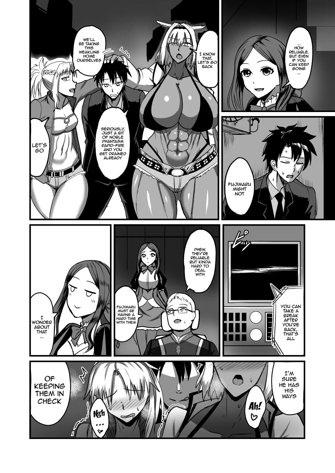 Hentai Manga Comic-A Book About Doing Perverted Stuff (Under the Excuse of Transferring Mana) - Butch Delinquent Duo Edition-Read-3